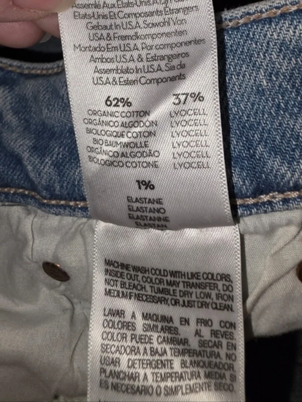 Mother The Scrapper Ankle High Rise Jeans Women’s Sz 25